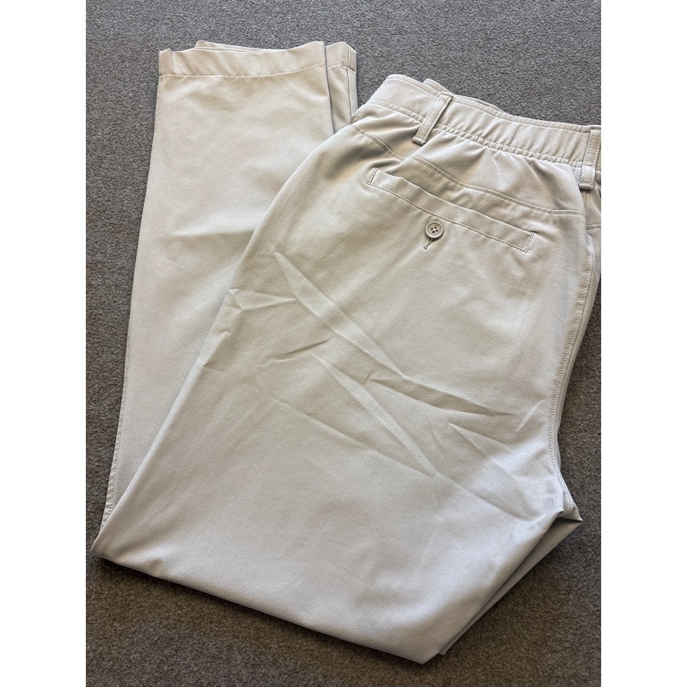 Under Armour UA Drive Tapered Pants Mens 34x30 (29) Gray Golf Chino